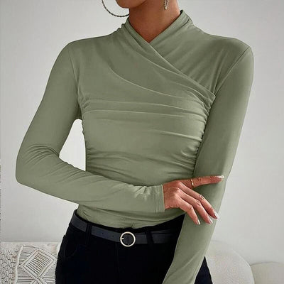 Classic Cross-Neck Top