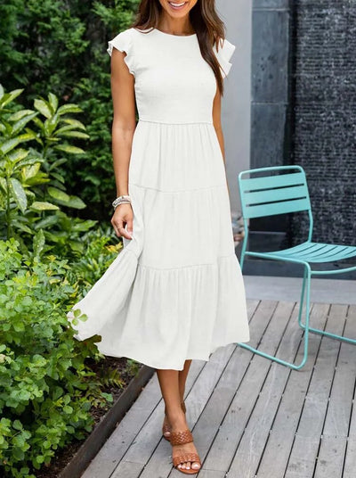 Madeleine Sophisticated Tummy Covering Dress