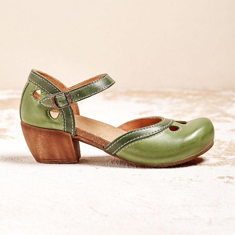 Alexia | Orthopedic Low Heel Sandals