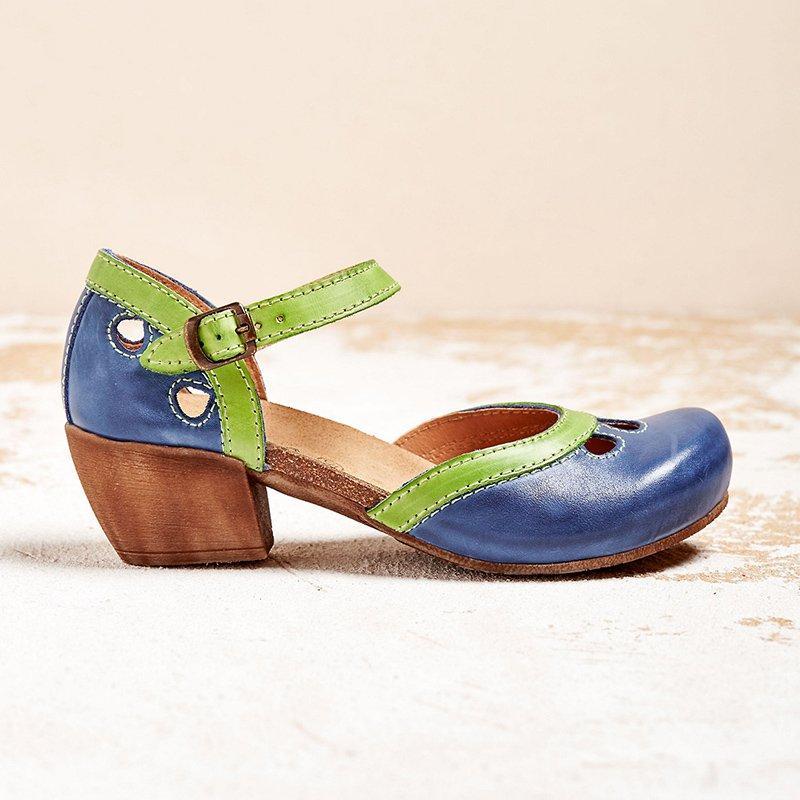 Alexia | Orthopedic Low Heel Sandals