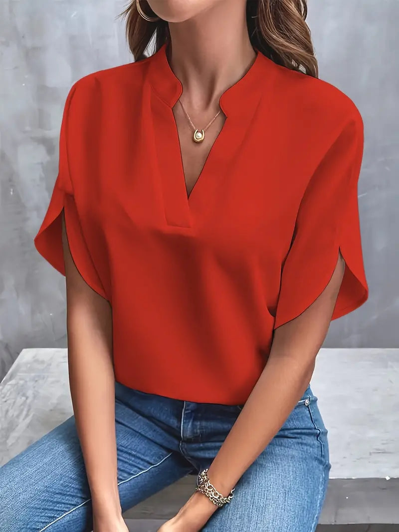 Sara Flared Sleeve Blouse