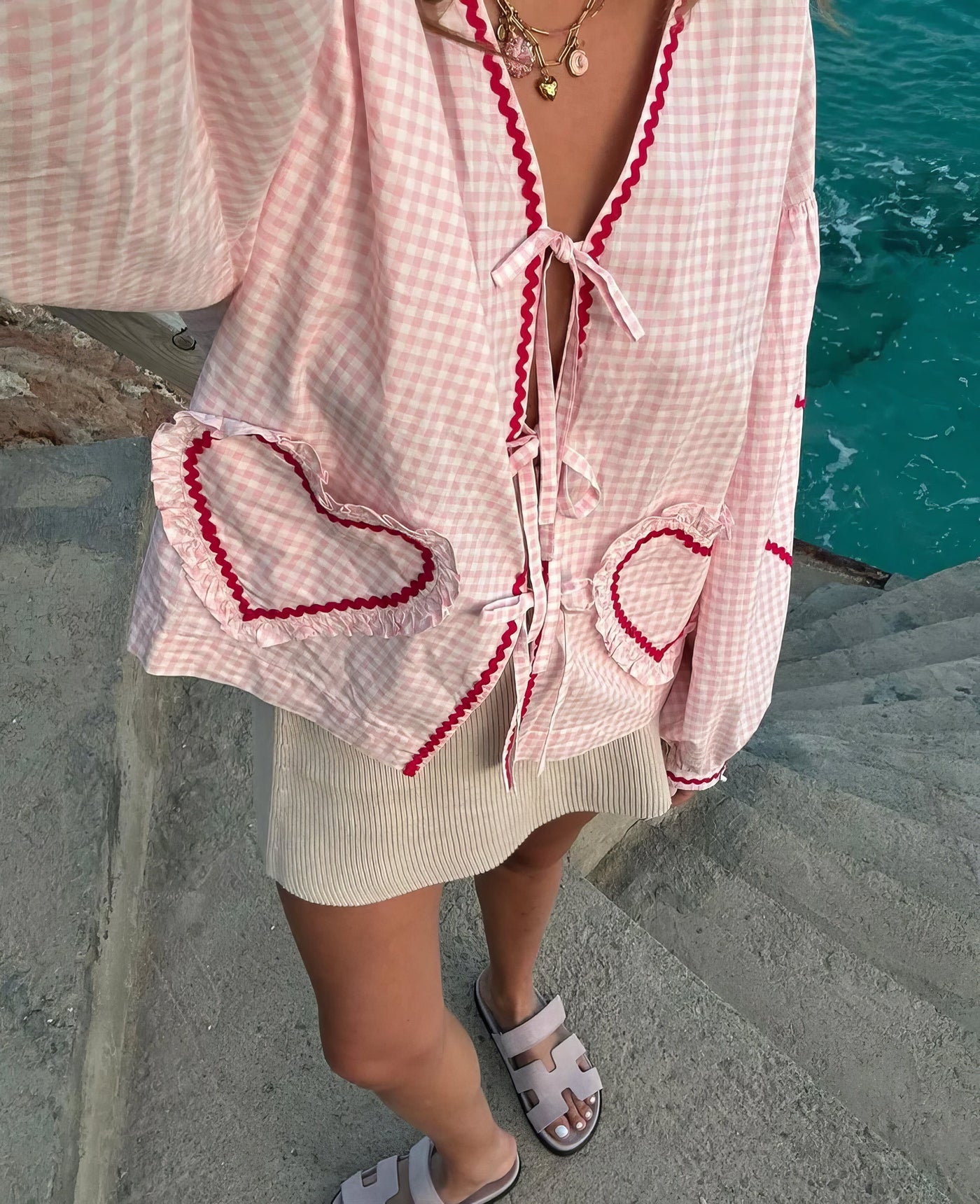 GRACIE Heart Blouse