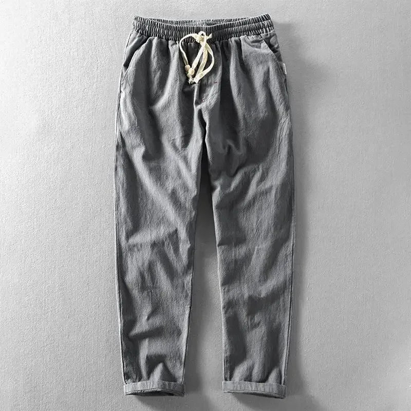 Toby | Linen Summer Trousers