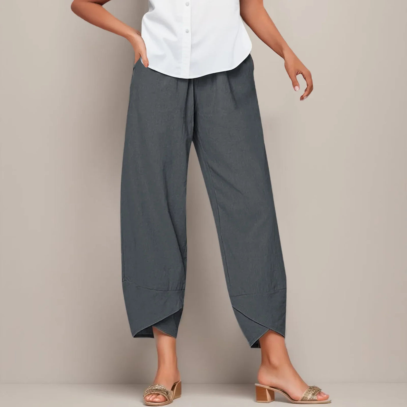 Kim - Cotton Women's Casual pants