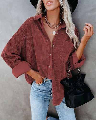 Bella Vintage velvet shirt