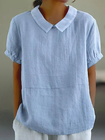 Amalie - Elegant Cotton Shirt