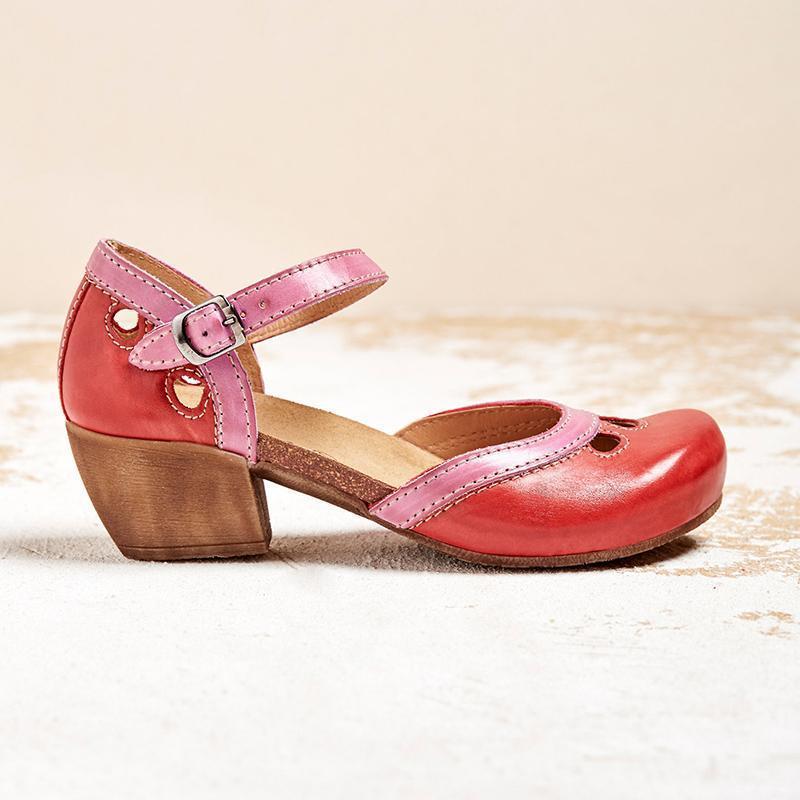 Alexia | Orthopedic Low Heel Sandals