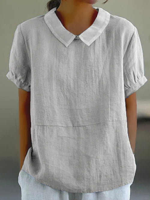 Amalie - Elegant Cotton Shirt