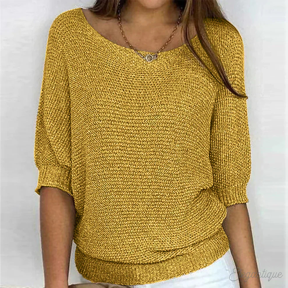 Eunice Relaxed Knit Top