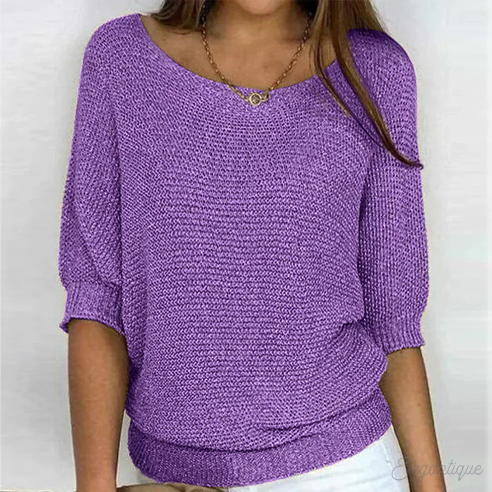 Eunice Relaxed Knit Top